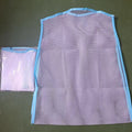 Pillow drying gadget fabric mesh hanger in white, windproof design for outdoor use