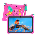 7-inch children's tablet silicone protective case with flat strap in sapphire blue colour