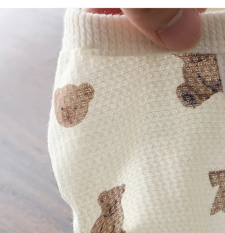 Beige waffle small dog clothes short sleeve polyester pet t-shirt in sizes M L XL