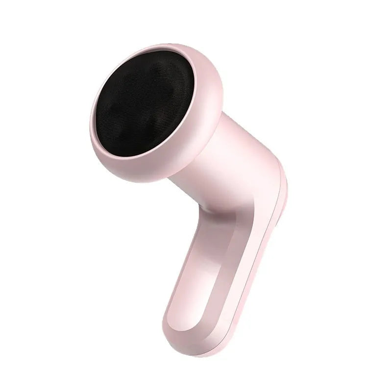 USB electric massager handheld device in black colour for cervical spine and back massage