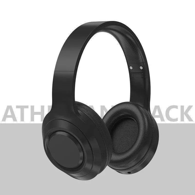 DR58 Bluetooth wireless headset in black, white, or pink colour with over-ear design.