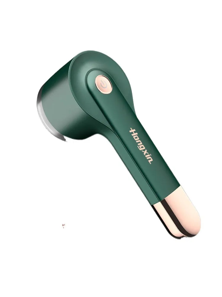 USB hair ball trimmer in choice of colours with stainless steel blade net for pet grooming and fabric care.