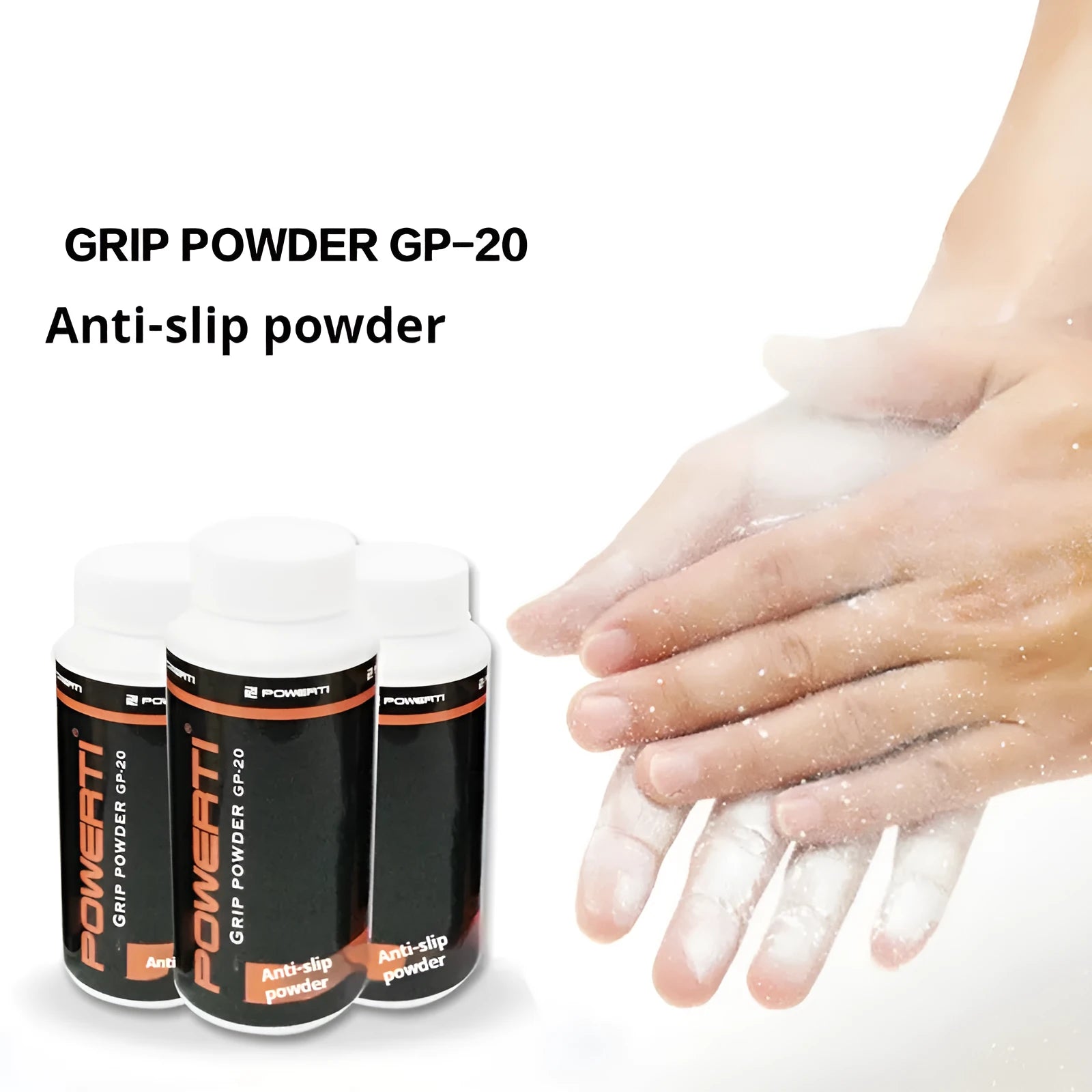 White magnesium carbonate sports anti-slip powder for badminton tennis weightlifting