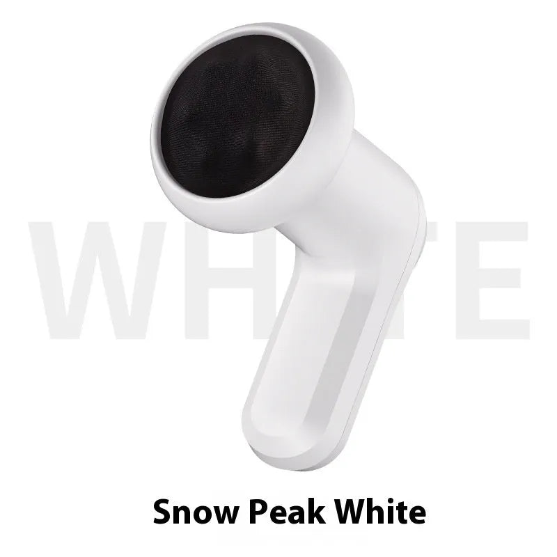 USB electric massager handheld device in black colour for cervical spine and back massage
