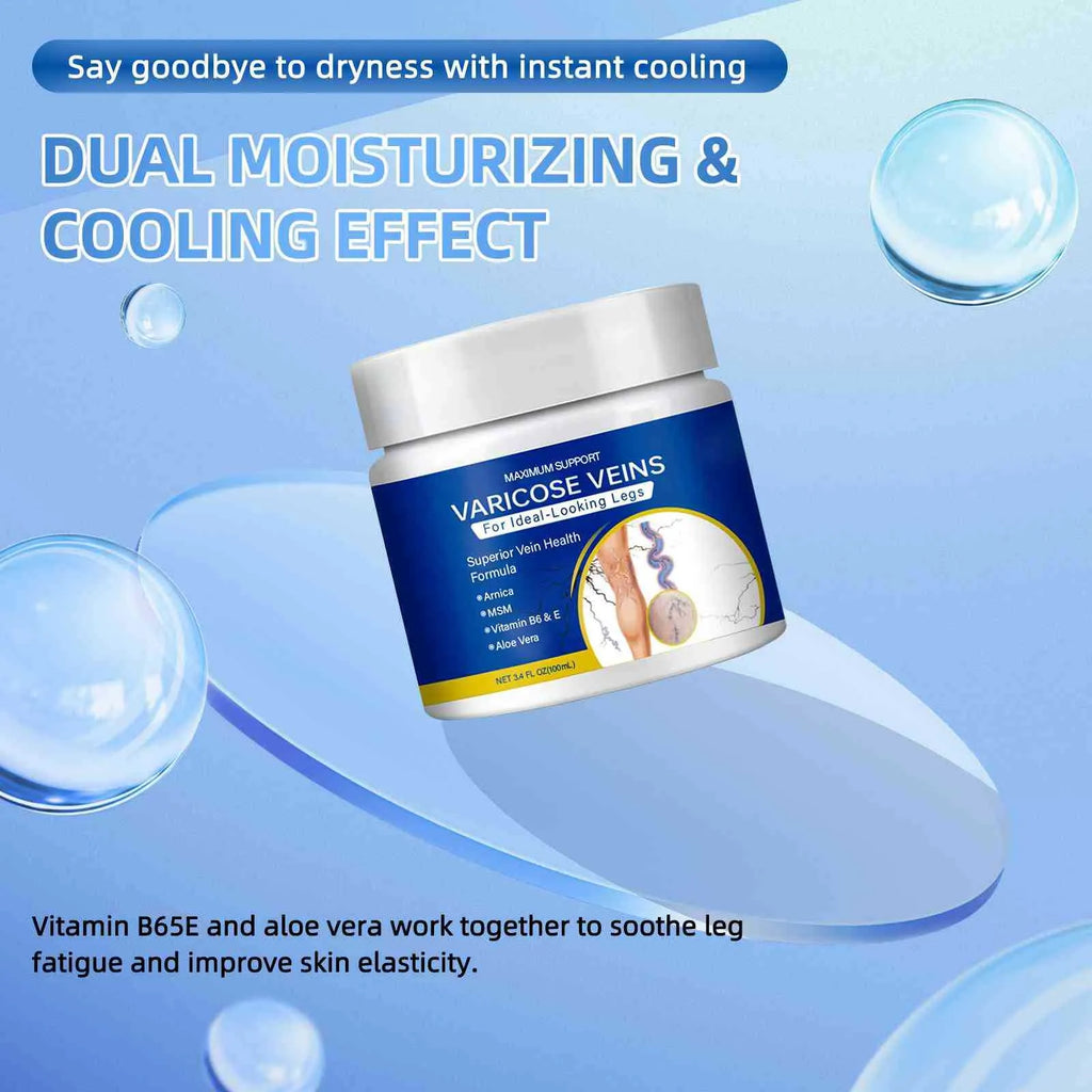 100ml body care cream for leg vein relaxation and meridian dredging in standard packaging