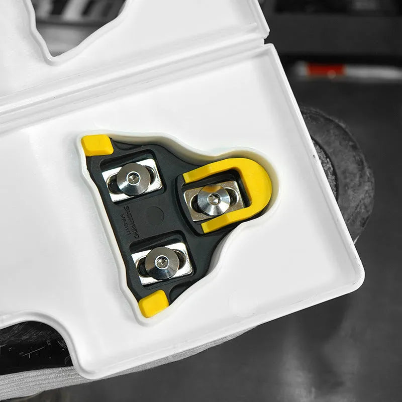 PP plastic locking plate adjustment tool for SPD-SL road cleats measuring 110mm by 290mm