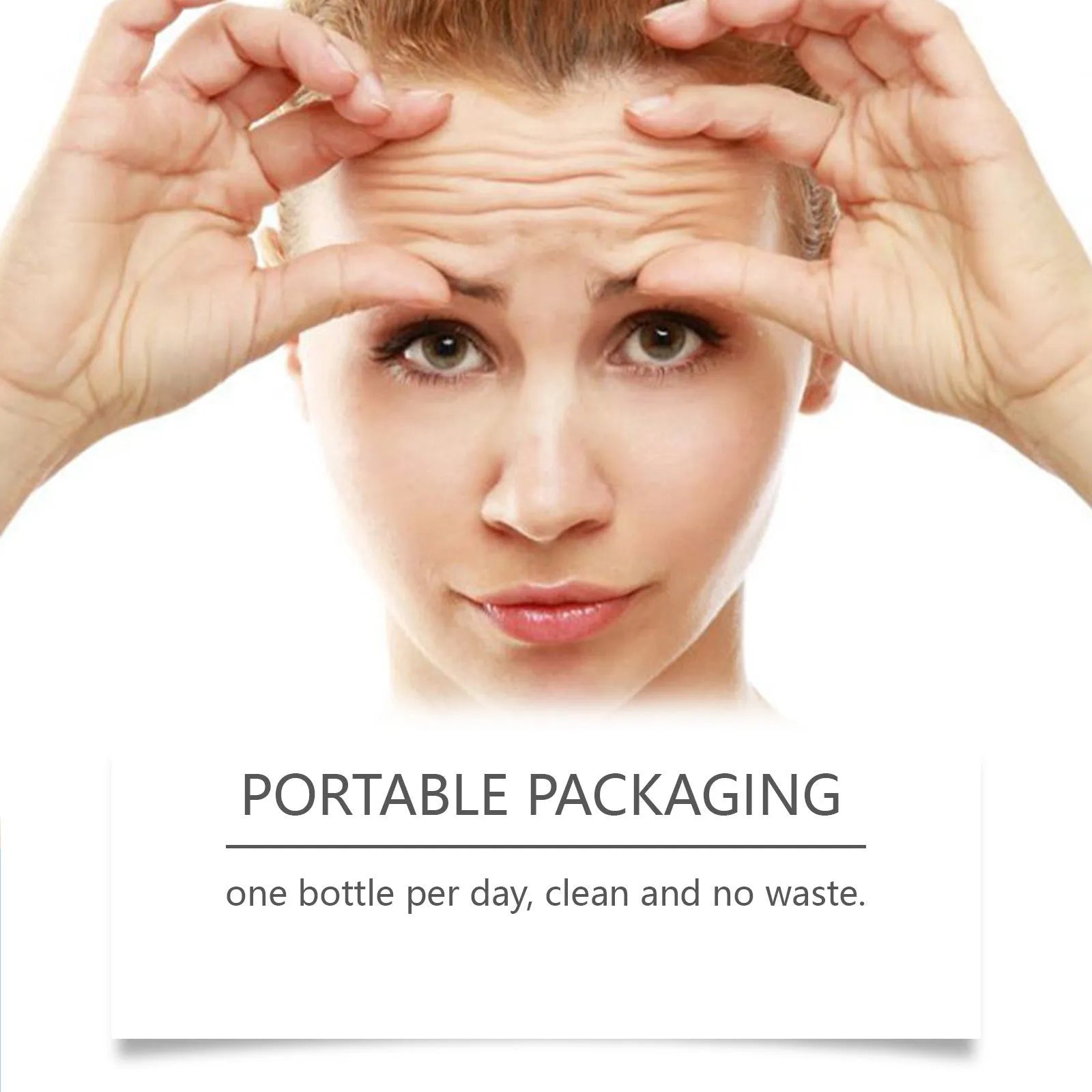 Disposable nursing care solution package with 30 individual 1.2ml applications for skin moisturising
