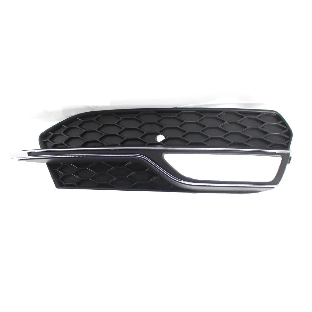 Black ABS bumper fog lamp grille for 2013-2016 Audi A3 Sport S3 with electroplating finish