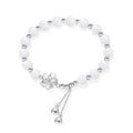 Hand-made new Chinese style bracelet with floral resin beads for couples.