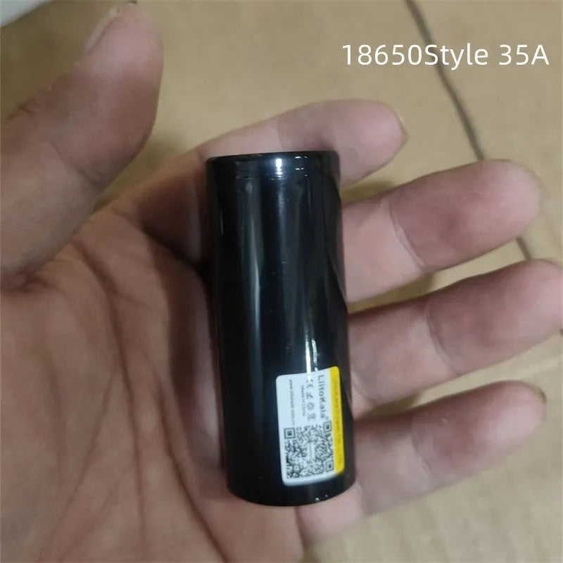 18650 lithium battery 5000mAh 3.6V 20A rechargeable cell with steel casing