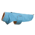 Polyester dog vest for medium large breeds in rose red light blue or grey colours cold-proof washable