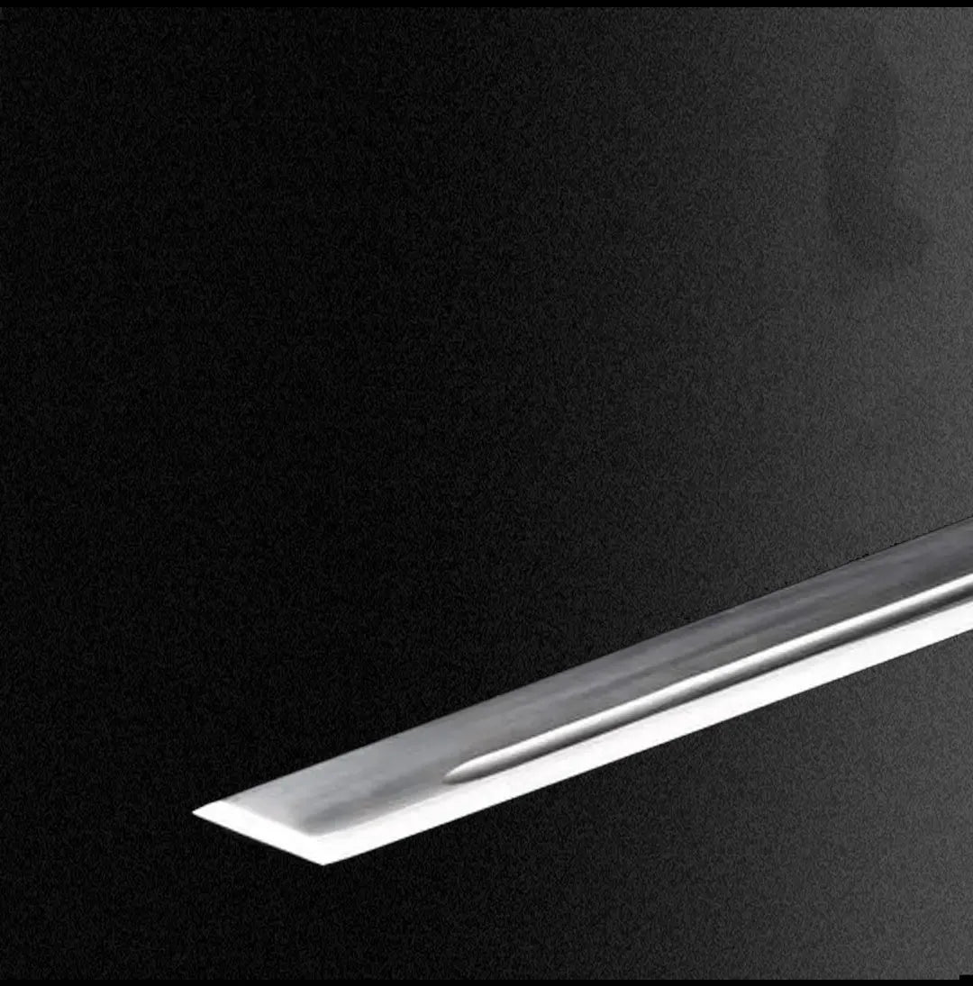 Tianwen Tang Heng Tang Dynasty horizontal sword, 108cm, high manganese steel blade, unsharpened, with wood leather scabbard.