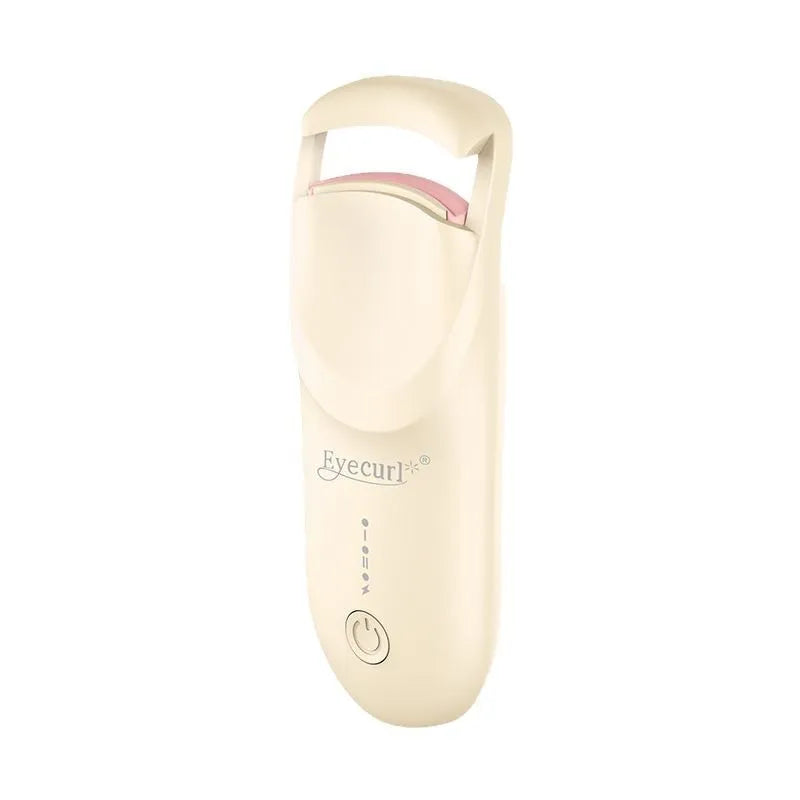 Electric heating eyelash curler with USB charging cable in choice of colours