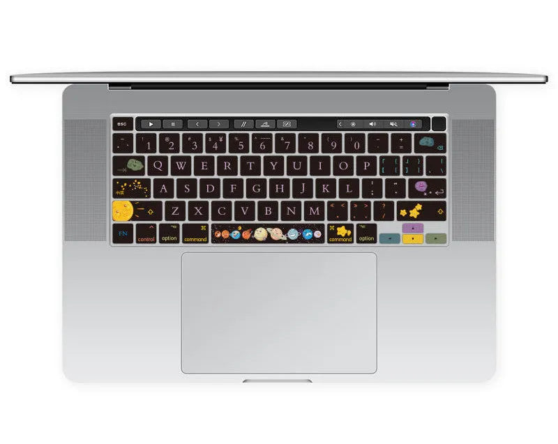 Colourful TPU keyboard protective film for Apple MacBook Pro Air 13.3 inch laptop