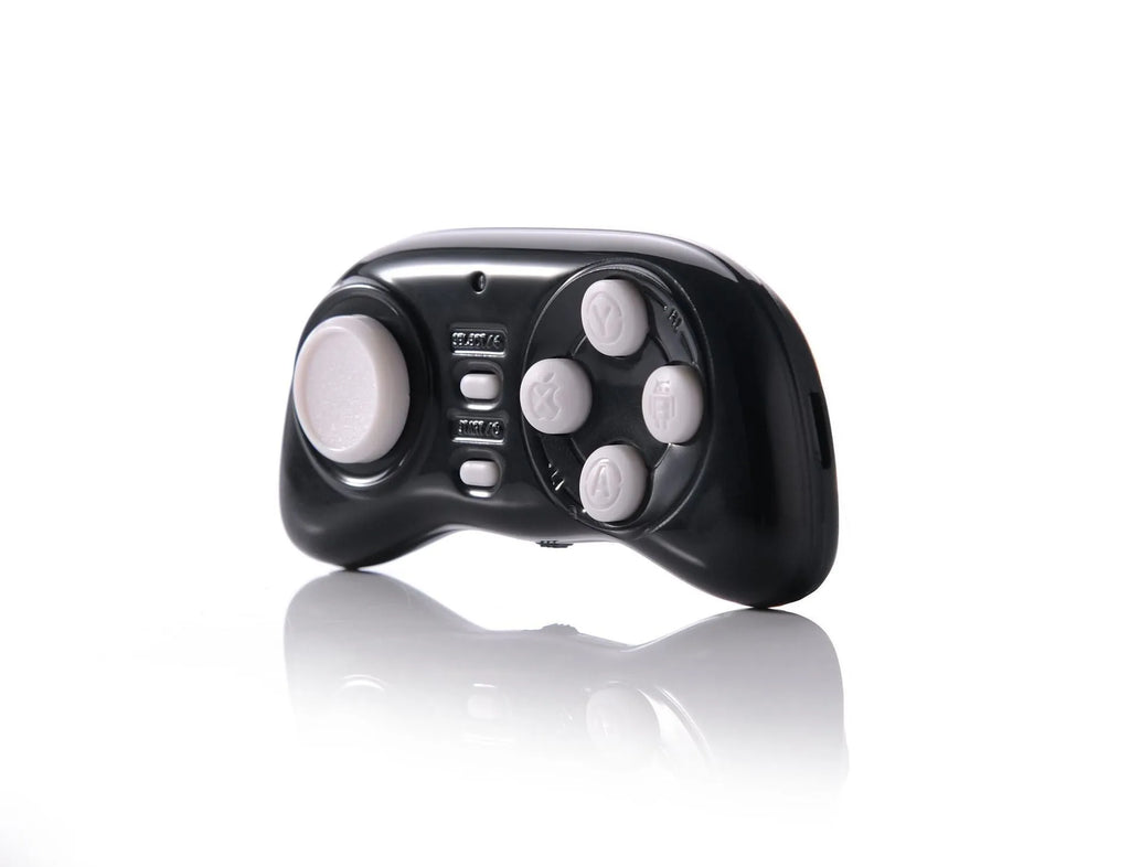 Smart Handle 608 mini Bluetooth gamepad in black or white, 75 x 34 x 18 mm, for Android iPhone PC