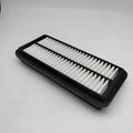 Black car air filter for Modern vehicles with 256mm x 113mm dimensions