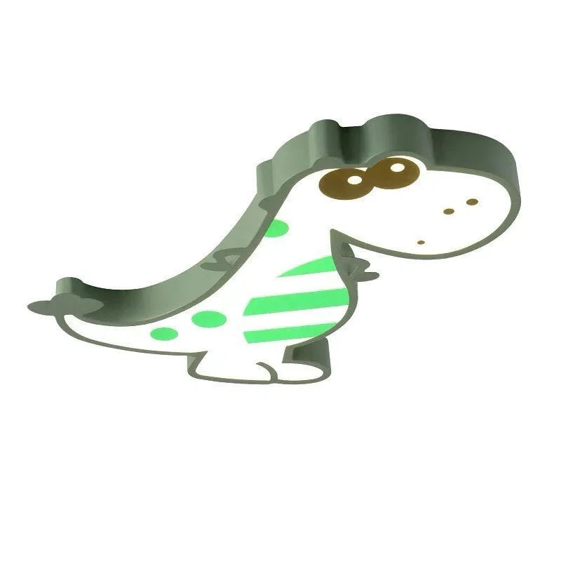 48cm cartoon dinosaur ceiling light with dimming feature in modern style