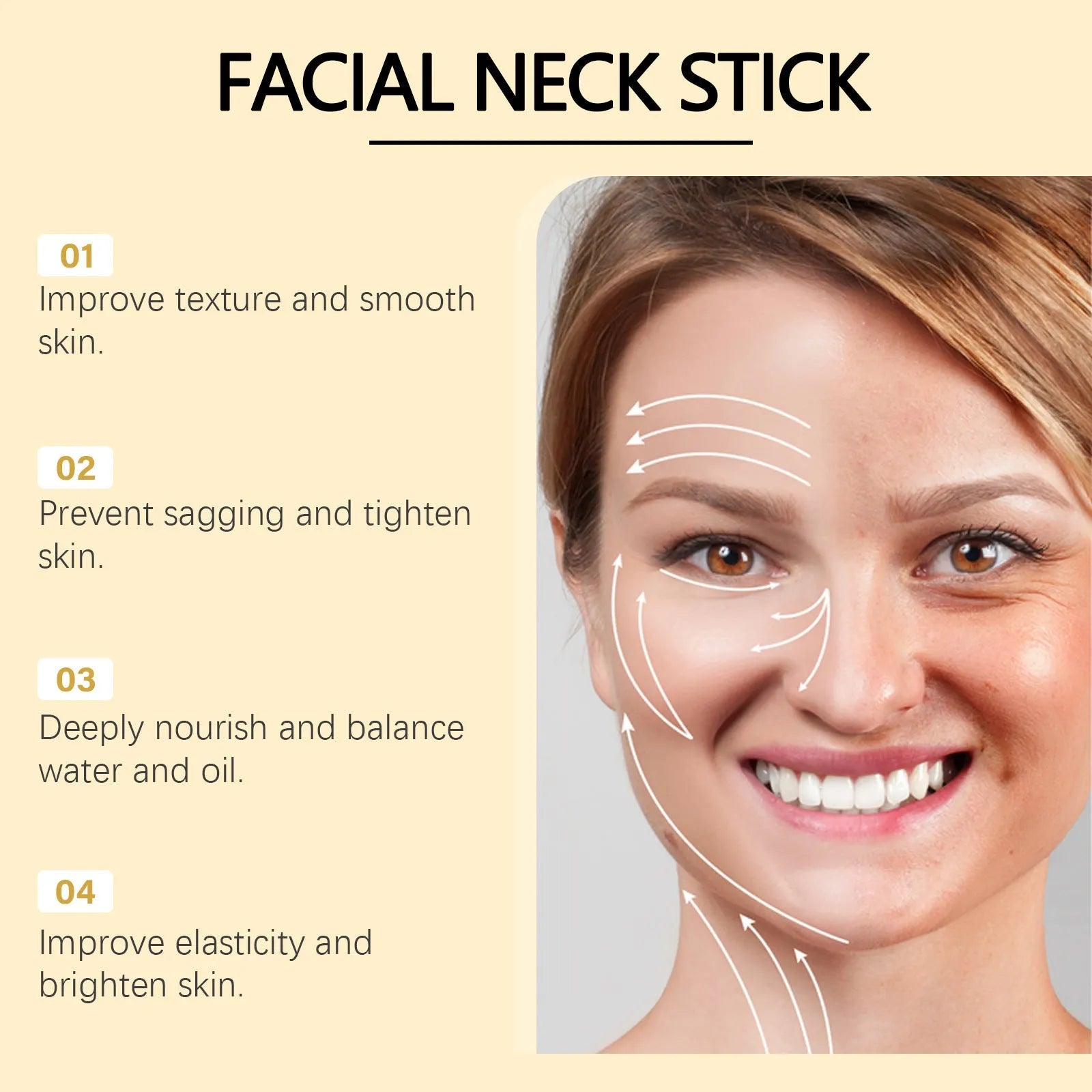 30g moisturising facial essence stick with botanical extracts and bee venom