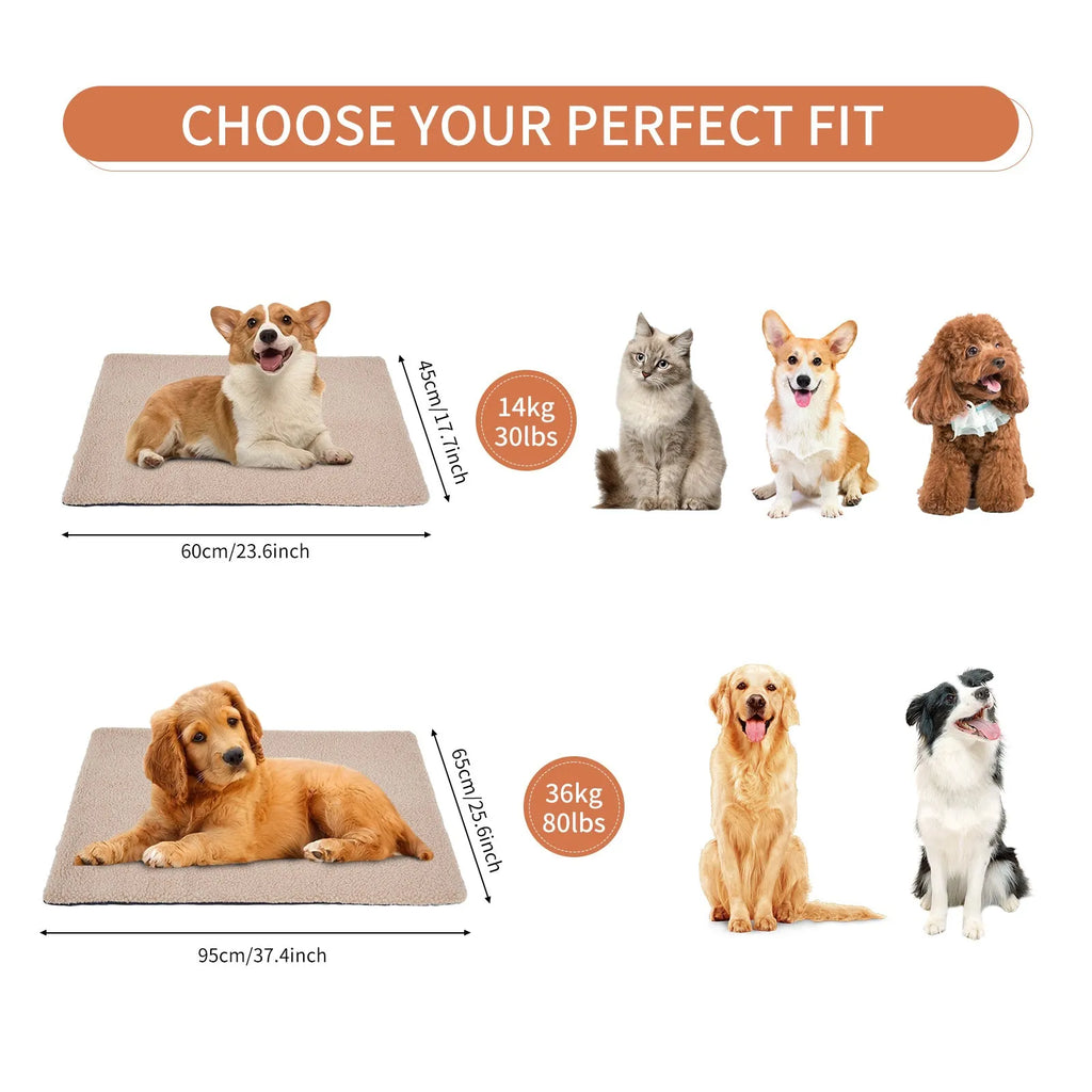 Grey self-heating pet bed with plush fabric and reflective thermal layer for indoor winter use