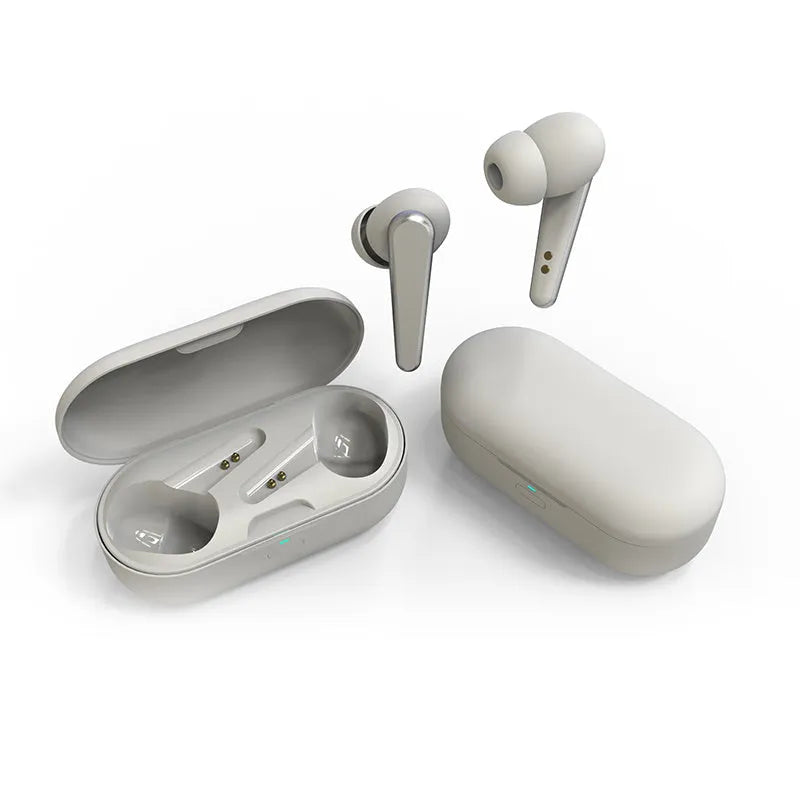 Black ANC active noise reduction wireless headphones with over-ear design.