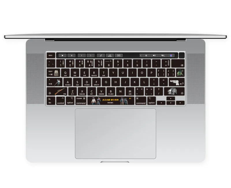 Colourful TPU keyboard protective film for Apple MacBook Pro Air 13.3 inch laptop