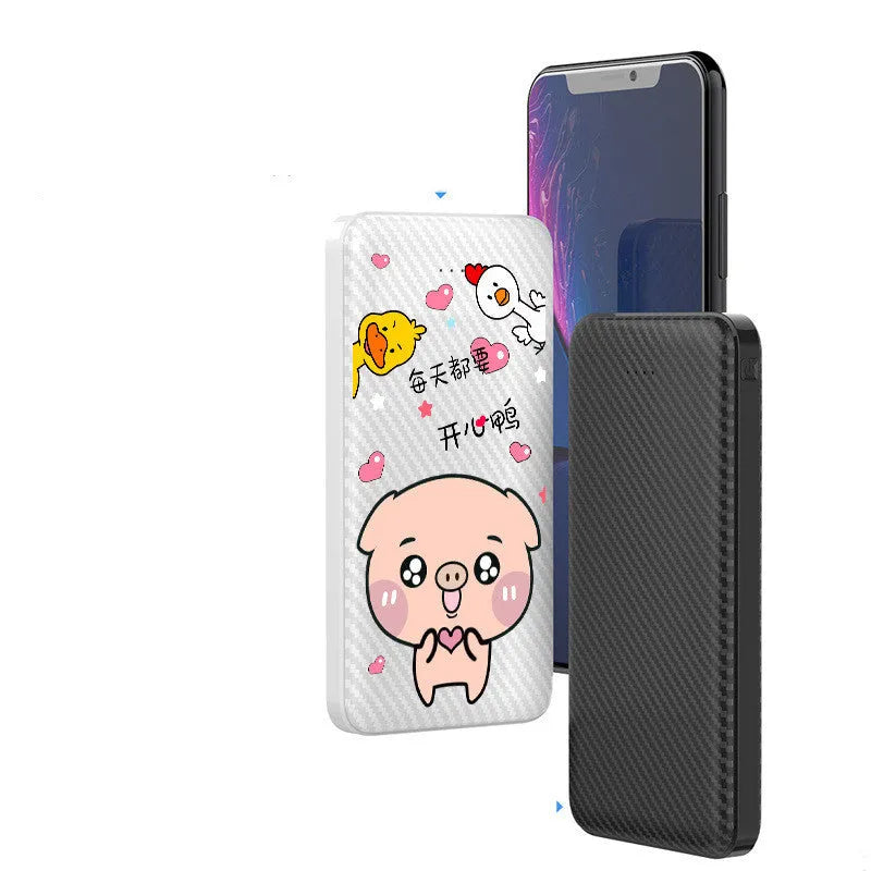20,000mAh portable power bank with multiple USB ports in various colour options