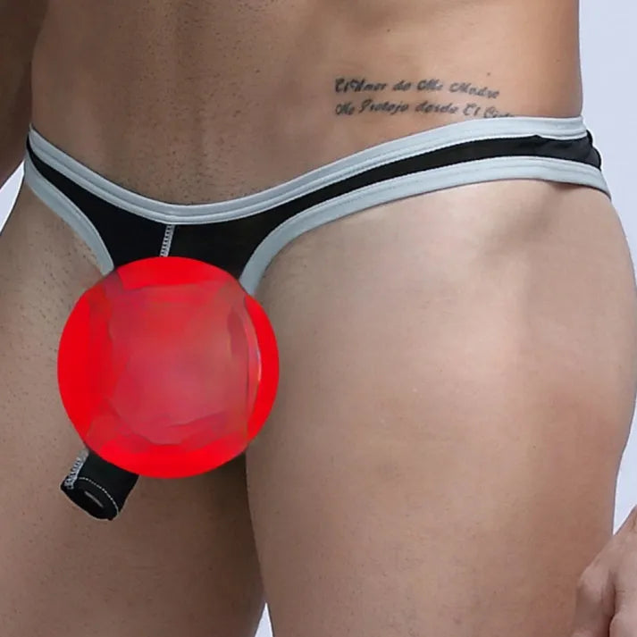 Men's Ice Silk fabric briefs in multiple colours including Army Green and Sky Blue.