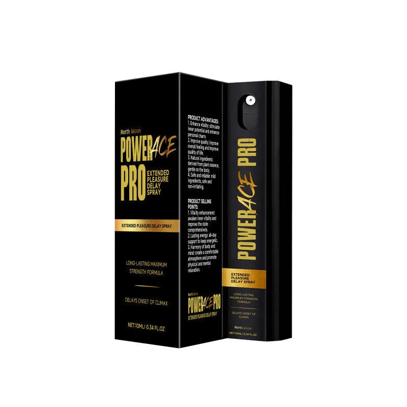 Men's 10ml body moisturising spray bottle measuring 2.6cm with botanical extracts