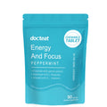 Bag of 90 Mint Press Candy compressed sugar tablets with L-theanine and B vitamins.