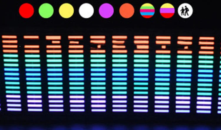 LED cold light sensor rear glass atmosphere light in multiple sizes for event decoration