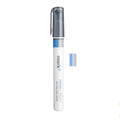 Mark+ series fibre-tip highlighter marker pens in six colours showing 131mm length