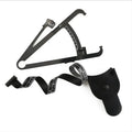 Black digital body fat skinfold caliper made of ABS plastic with a display and measurement arms.