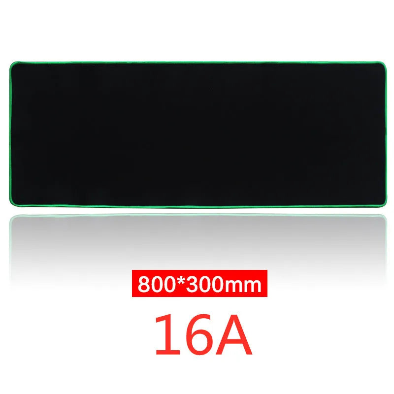 Oversized mouse pad 300x800mm with non-slip rubber base and cloth surface heat transfer print style 10A