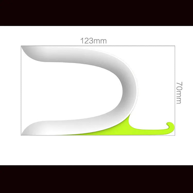 Grey and green Apple Watch and iPhone dual charging stand on a desktop.