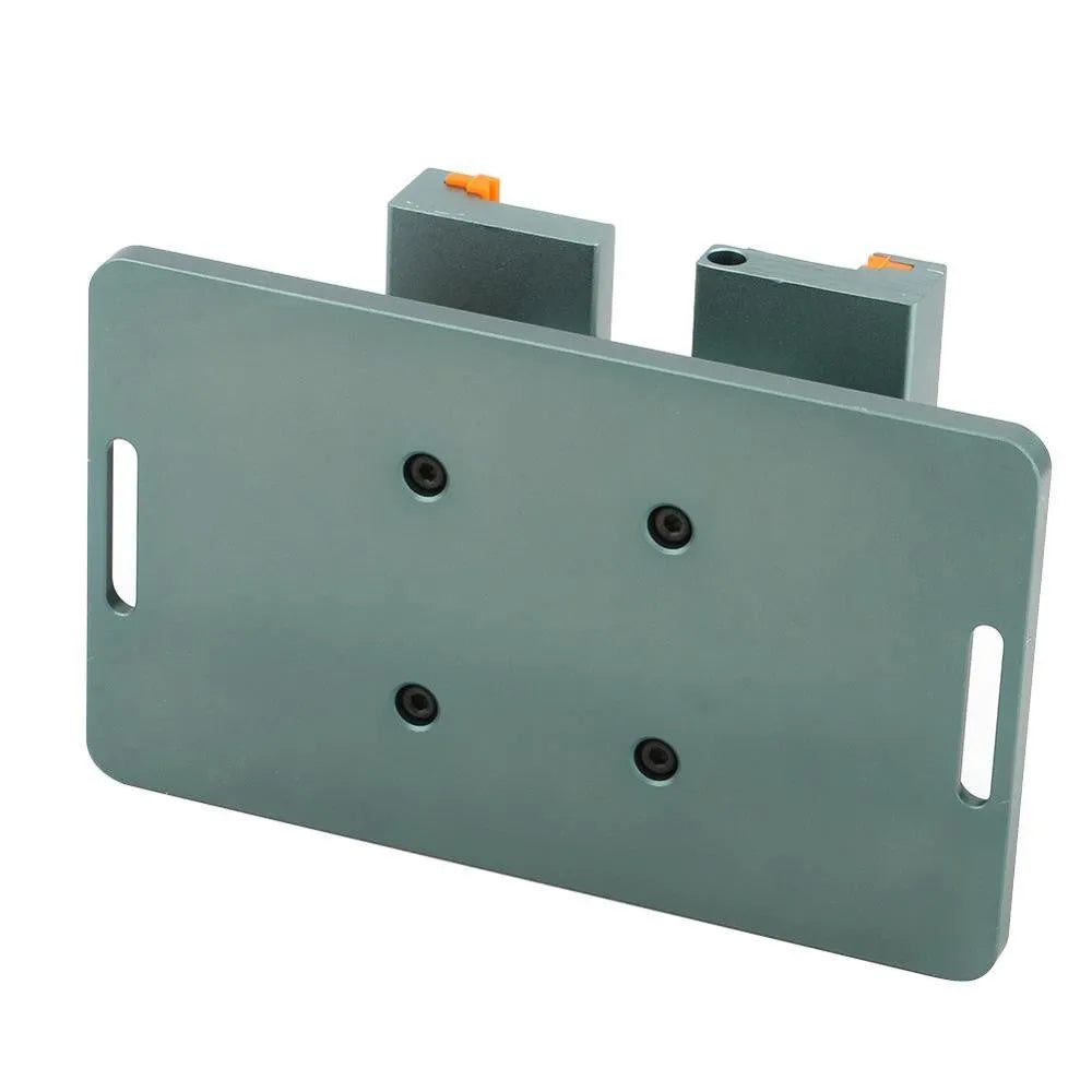 A general mobile phone repair clamping fixture with a silicone grip and adjustable arms.
