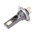 H7 110W LED car fog light bulb with aluminium body and 12 SMD LEDs.