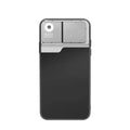 Black silver 400X mobile phone microscope lens with aluminium alloy case for iPhone.