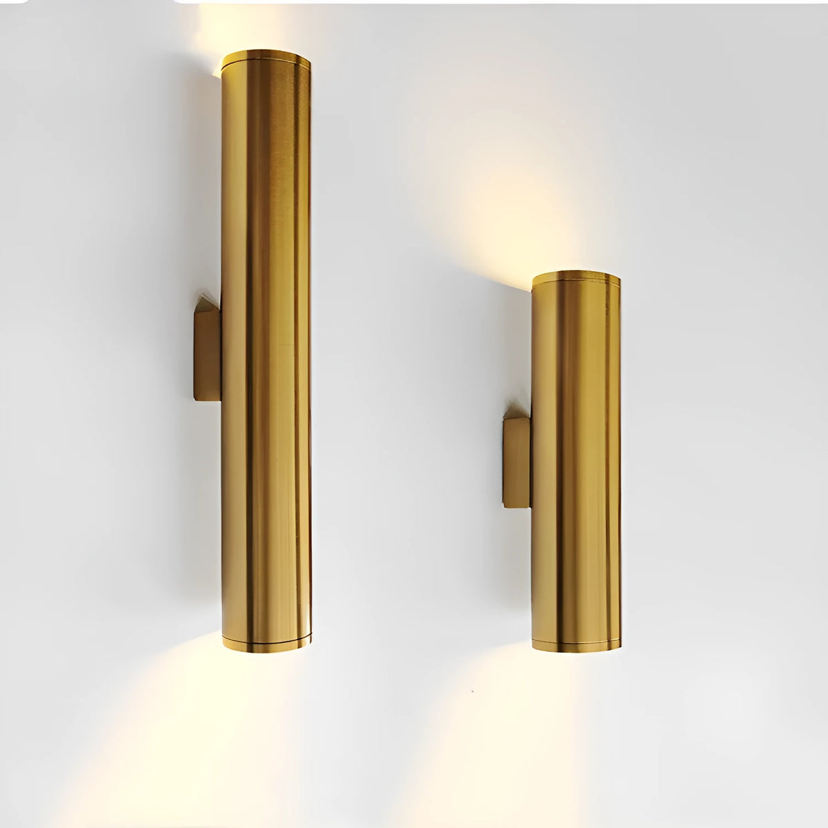 Up and down wall light with COB LED, aluminium alloy shell, 65x300mm or 65x500mm, warm white or white