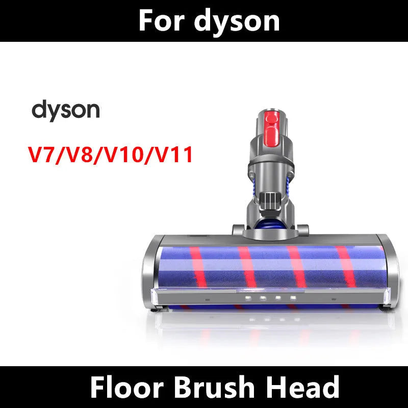 Dyson V7 V8 V10 V11 replacement soft velvet electric floor brush head 260mm wide