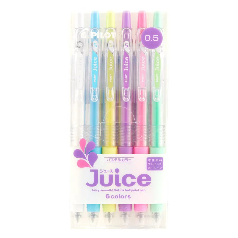 Baiguole 0.5mm gel pen showing metallic gold, silver, and standard colour options