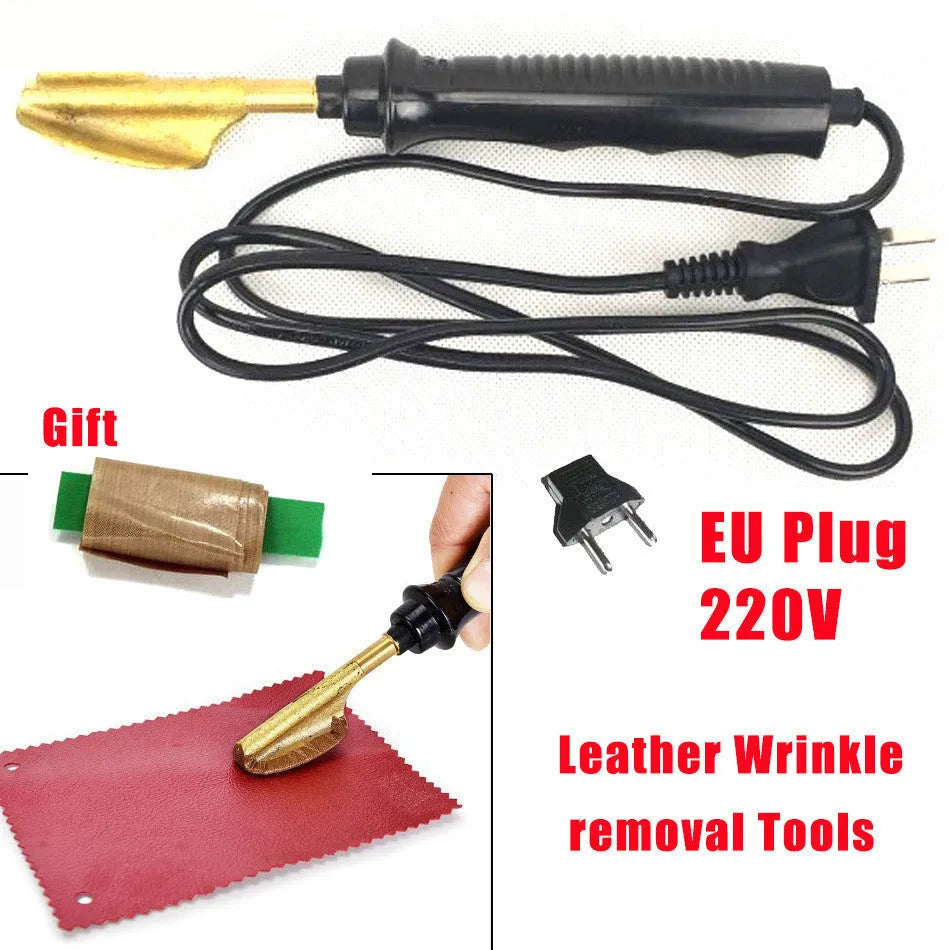 Black EU style wrinkle grinding and heating tool made from ABS material for auto repair and household use