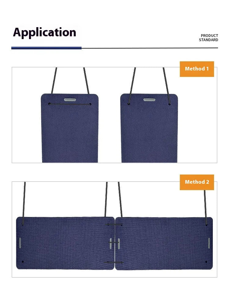 Blue or grey thickened EVA marine fender for boat docking protection in two size options