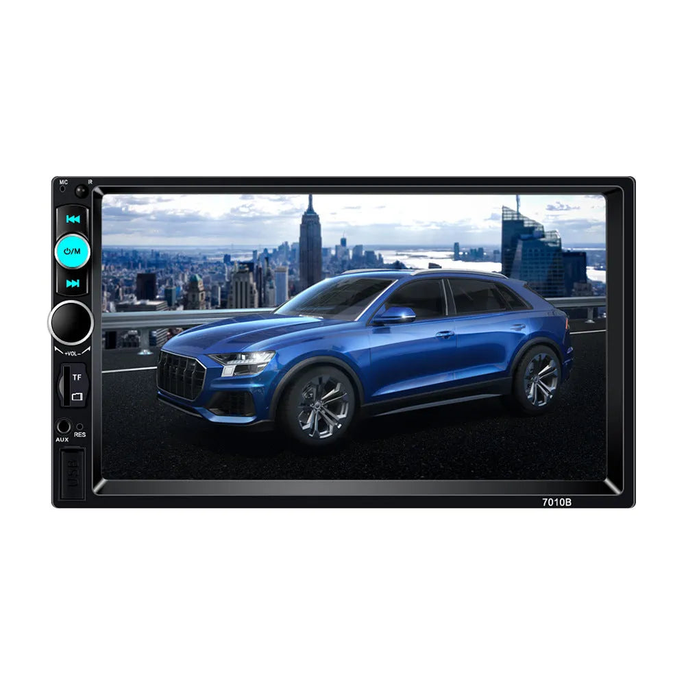 HD 7-inch Bluetooth car player with LCD screen for vehicle installation