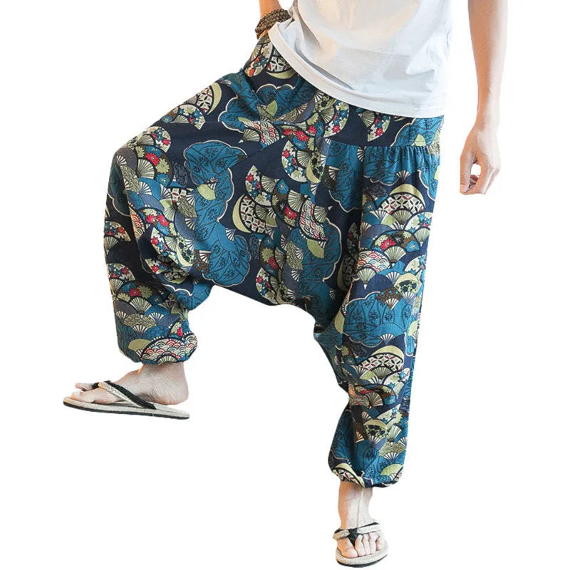 Konsiko loose fit 100% cotton harem pants in multiple colours for youth casual wear