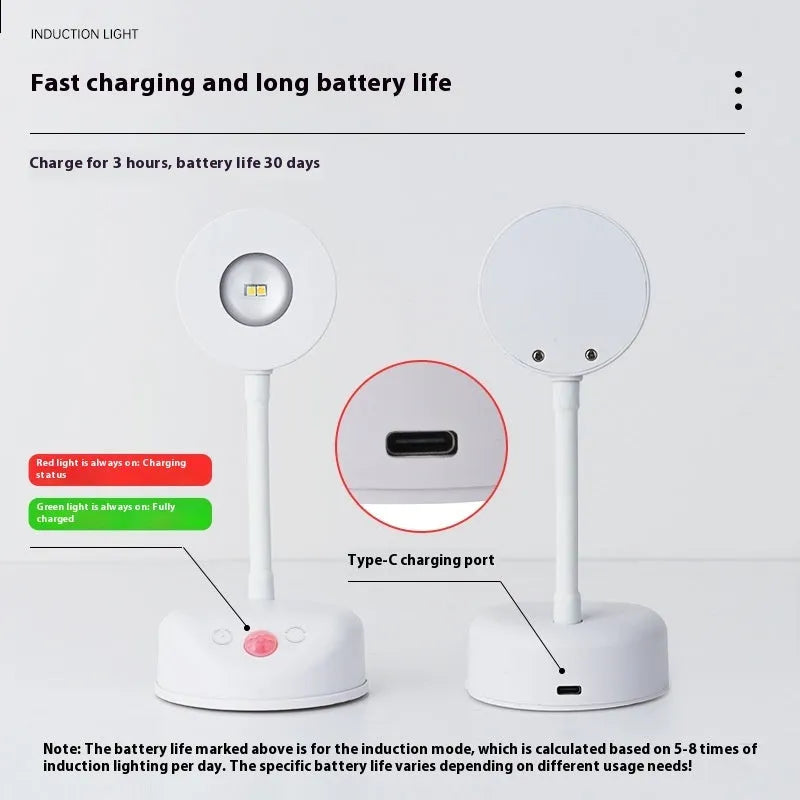 Modern geometric rechargeable wireless wall lamp spotlight in white or black with remote control