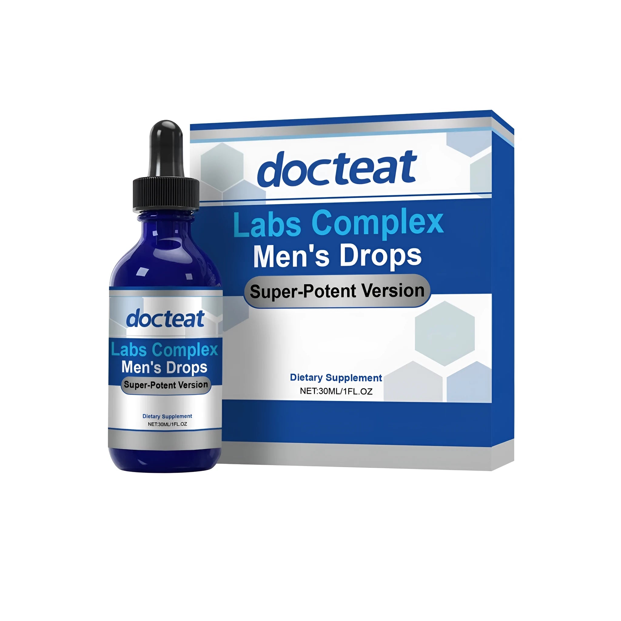 30ml dropper bottle of Labs Complex Men's Drops with traditional Chinese medicine extract formula