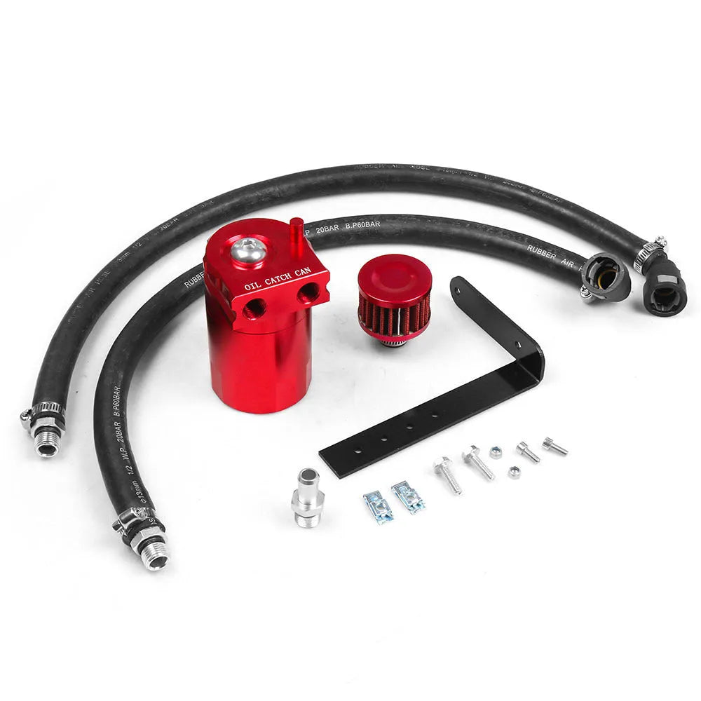 Aluminium alloy oil separator for Ford Expedition in black, blue, red, and silver options