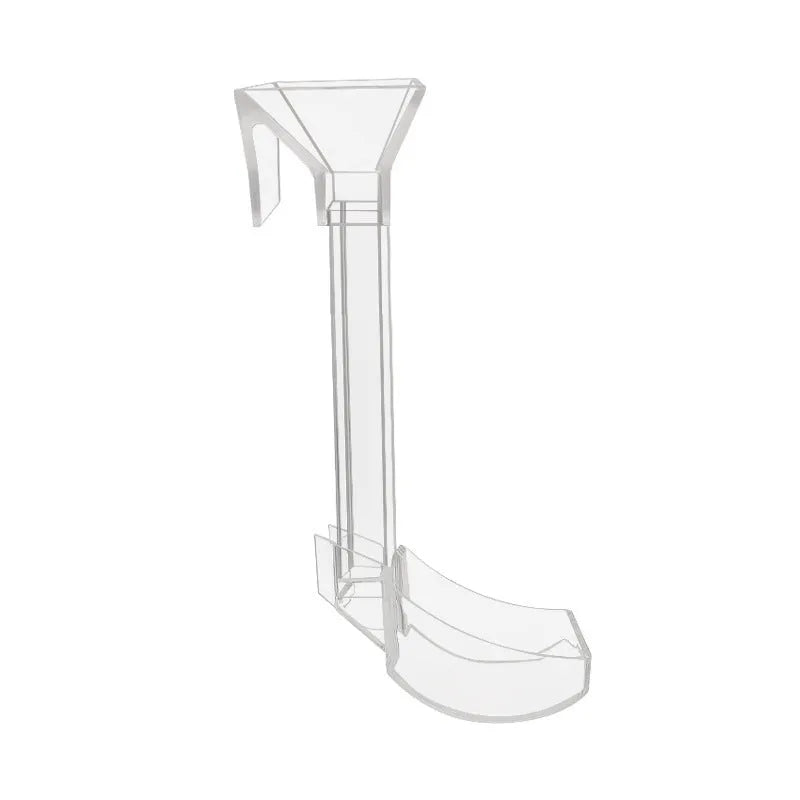 Aquarium feeding tube kit with cleaning brush and feed spoon in 17cm, 28cm, and 38cm sizes.