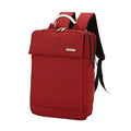 Nylon double shoulder business knapsack for 15 inch notebook PC with ID bag and mobile phone bag, available in four colours