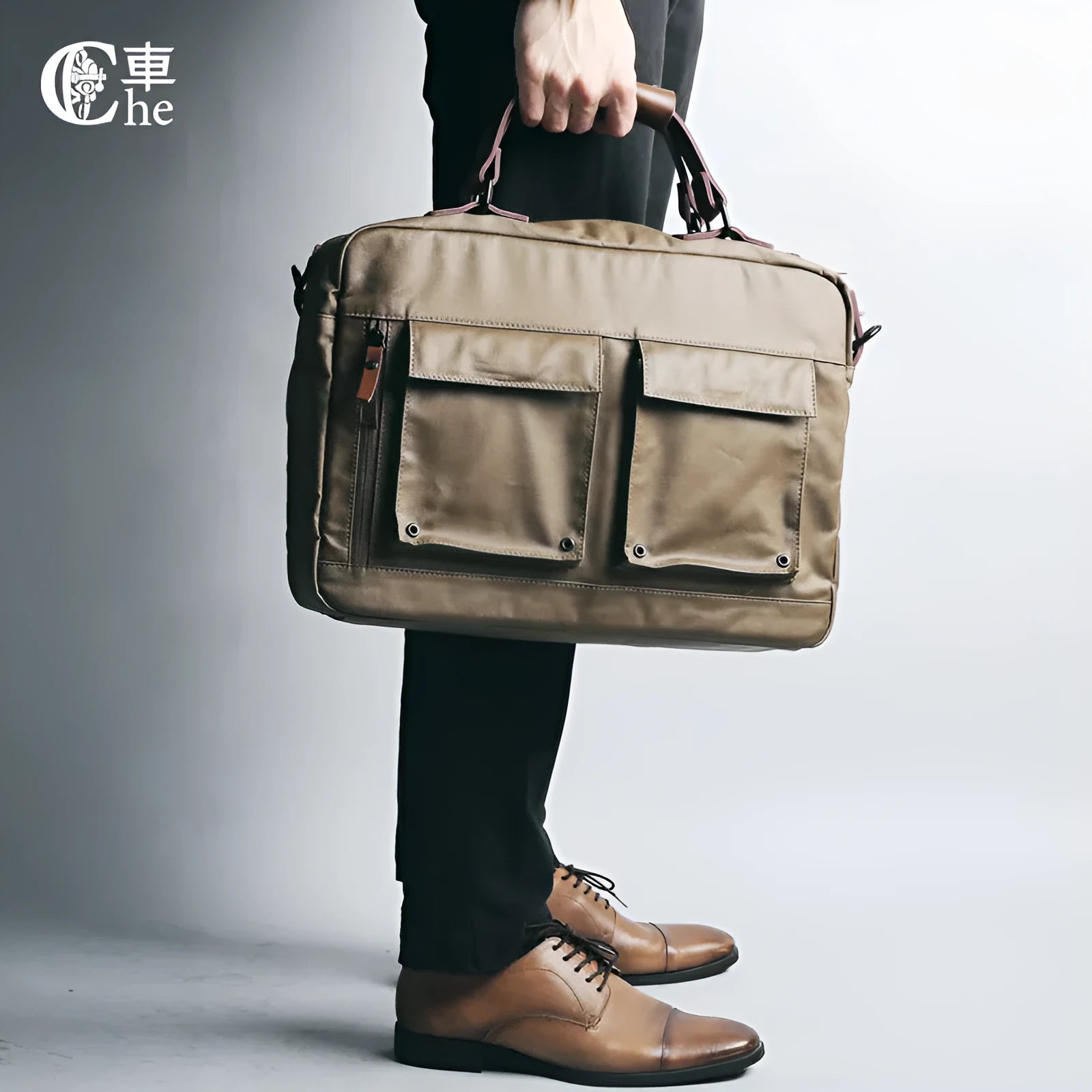 Dpark black single shoulder laptop bag for a 15 inch Lenovo laptop